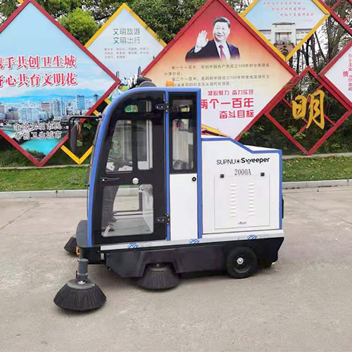 小型電動清掃車成為市政環衛保潔小能手