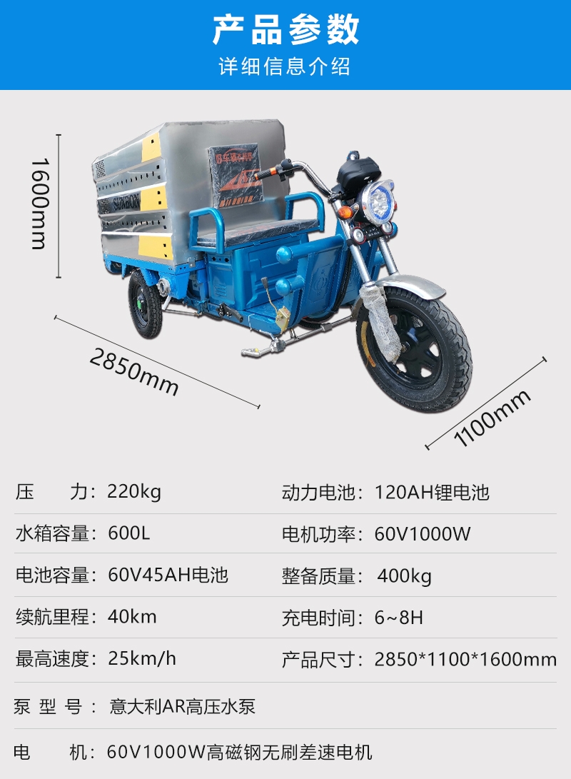 高壓沖洗機CX100型